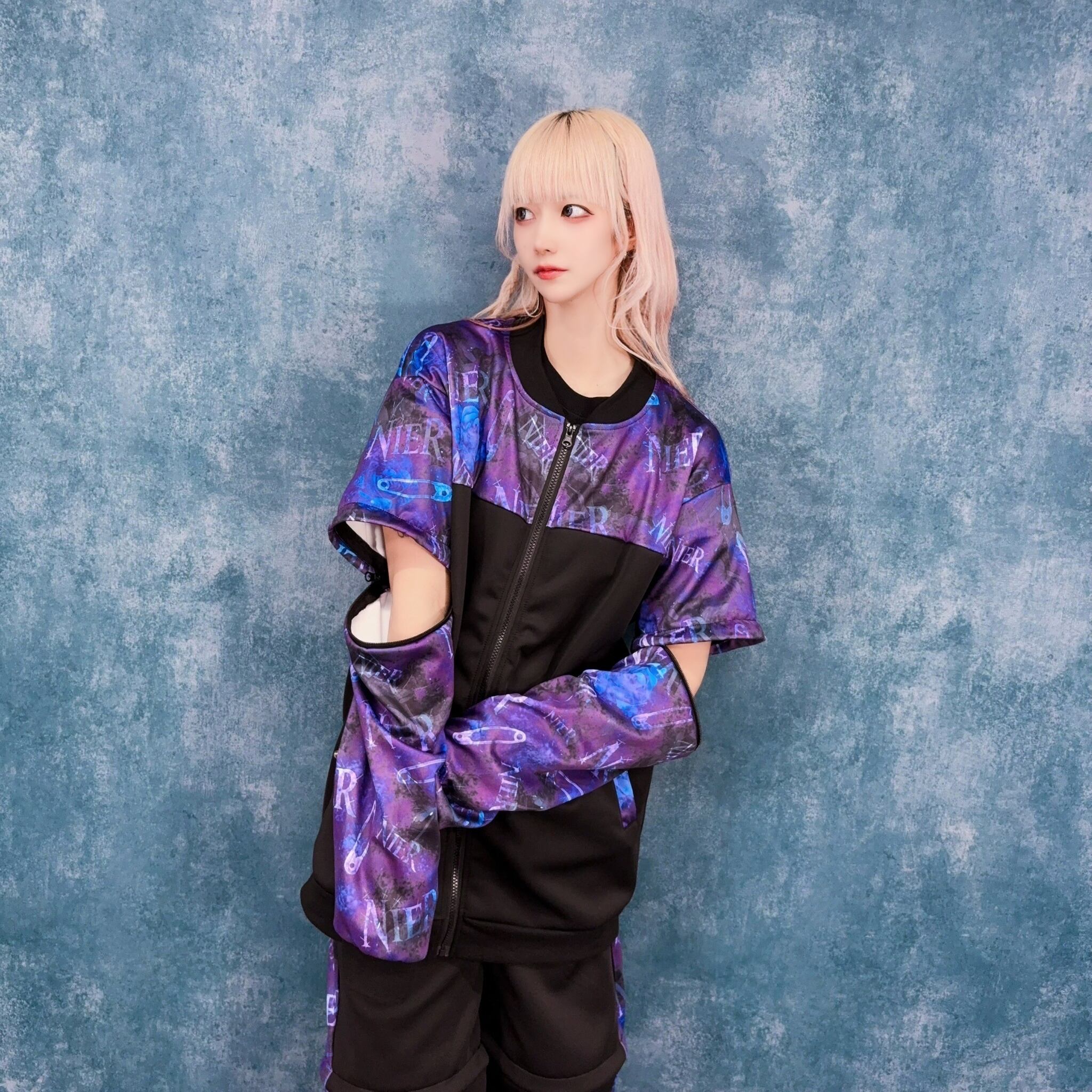 ROSE×PIN CYBER 2WAY ZIP OUTER | NIER CLOTHING