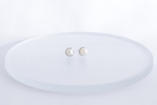 kioku Pierced earrings (Pearl)