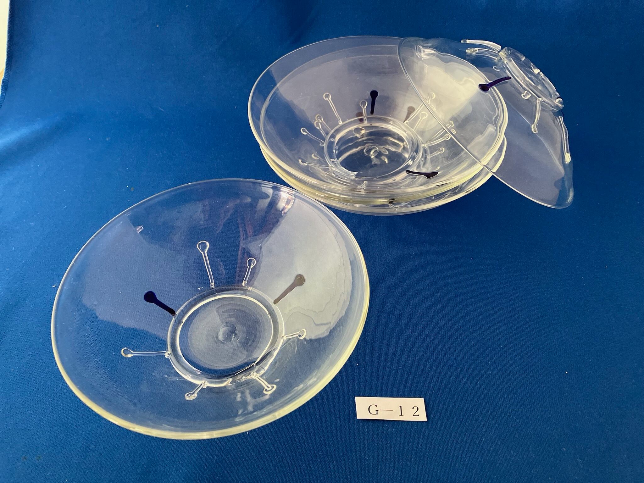 ①ガラス工房 メルハバ 作家 小林大輔 ハブラシ うさぎ ハンドメイド 置物 ①ガラス工房 メルハバ 作家 小林大輔 ハブラシ うさぎ ハンドメイド 置物