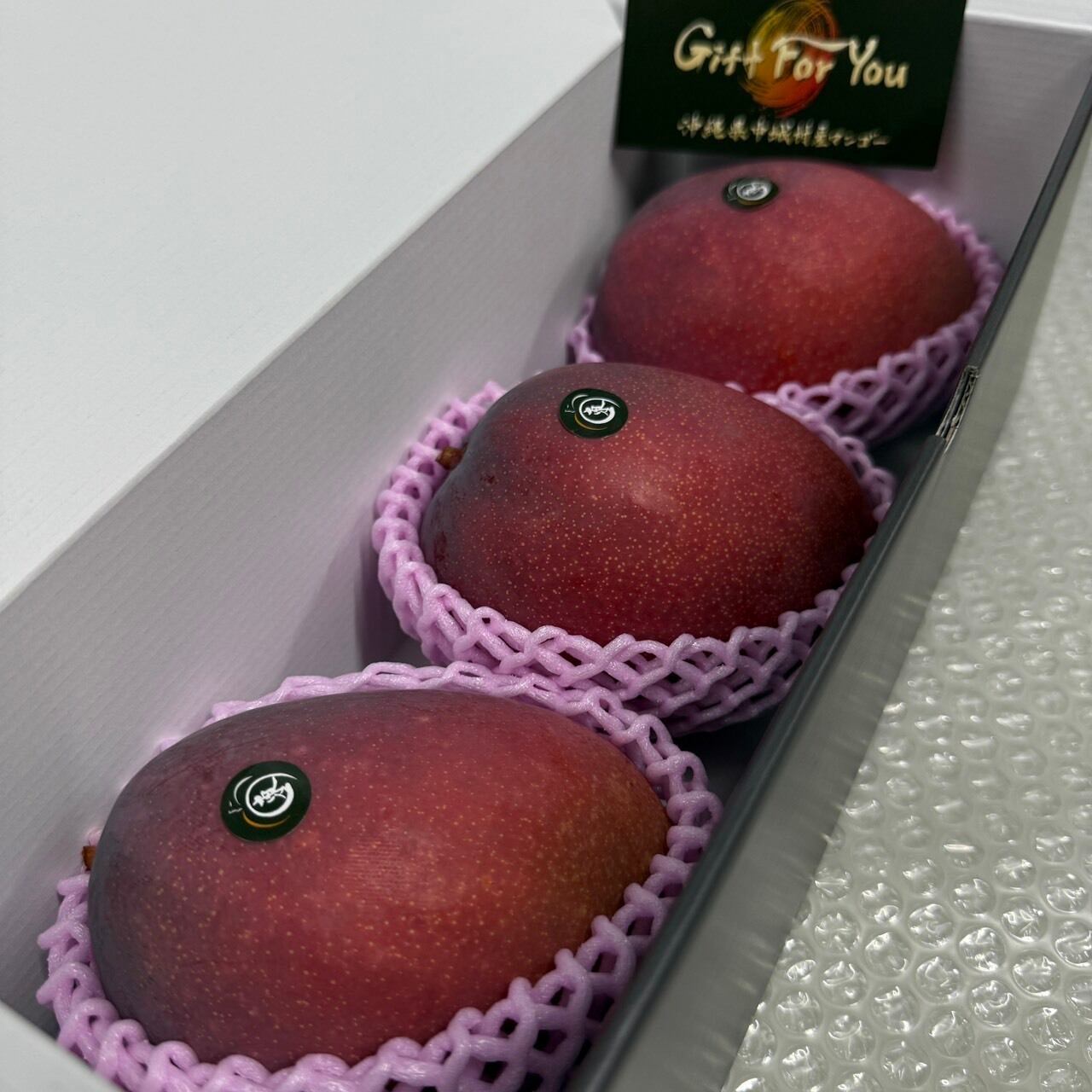宮古島産 極上の逸品 完熟 アップルマンゴー2kg （4～5玉）15度以上