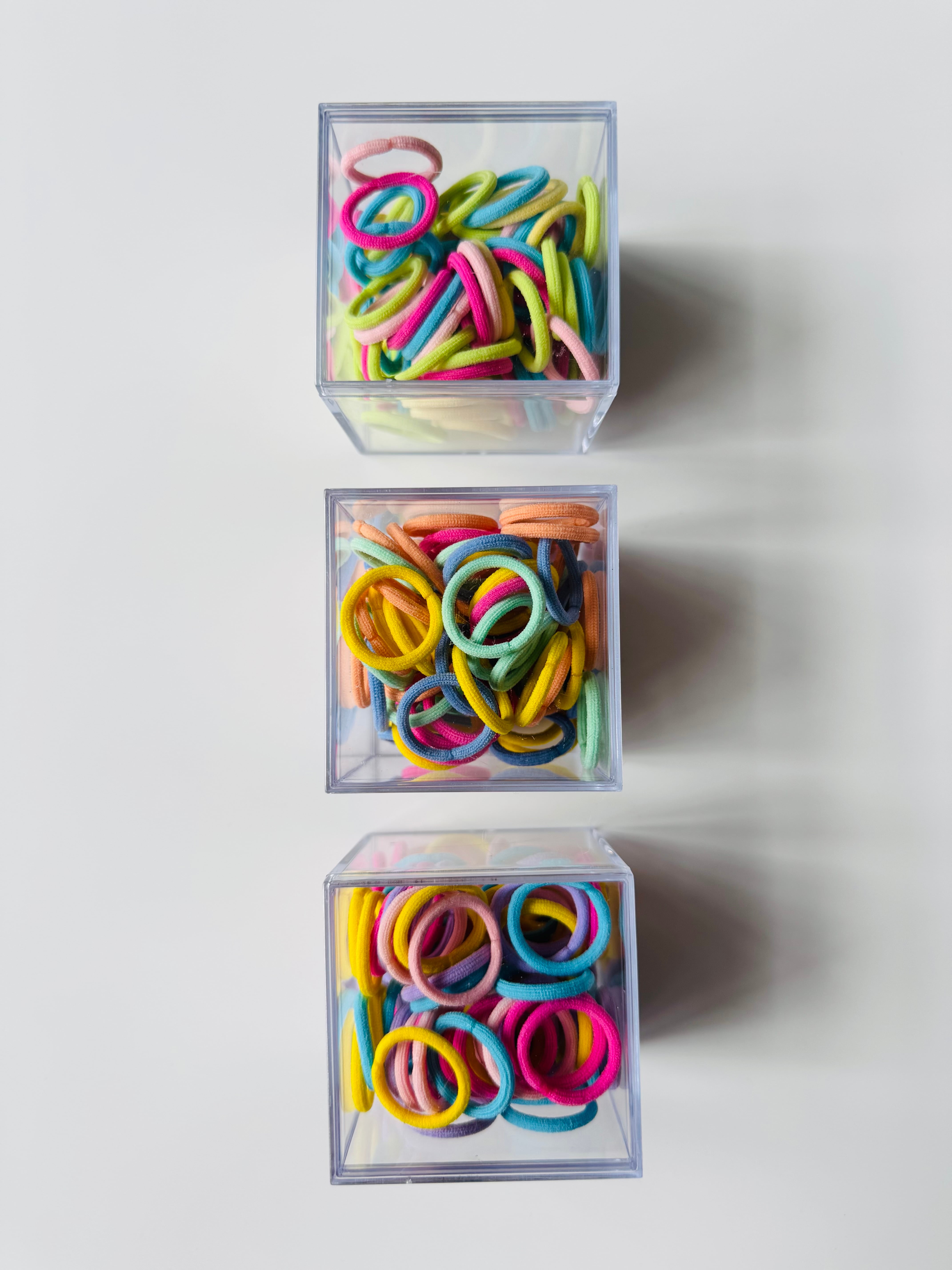 カラフルミニヘアゴムset