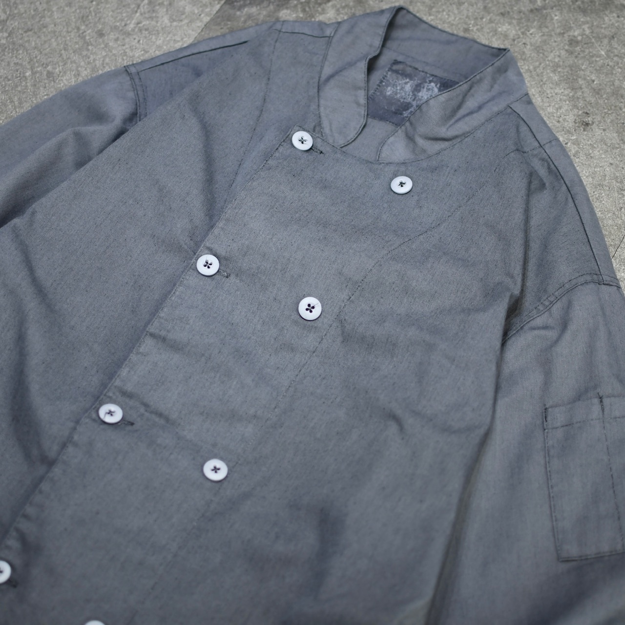 usarmy food handler smock jacket over dye