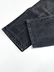 90s Lee 200 "BLACK" DENIM PANTS MADE IN USA Size W38L32→W38L31.5