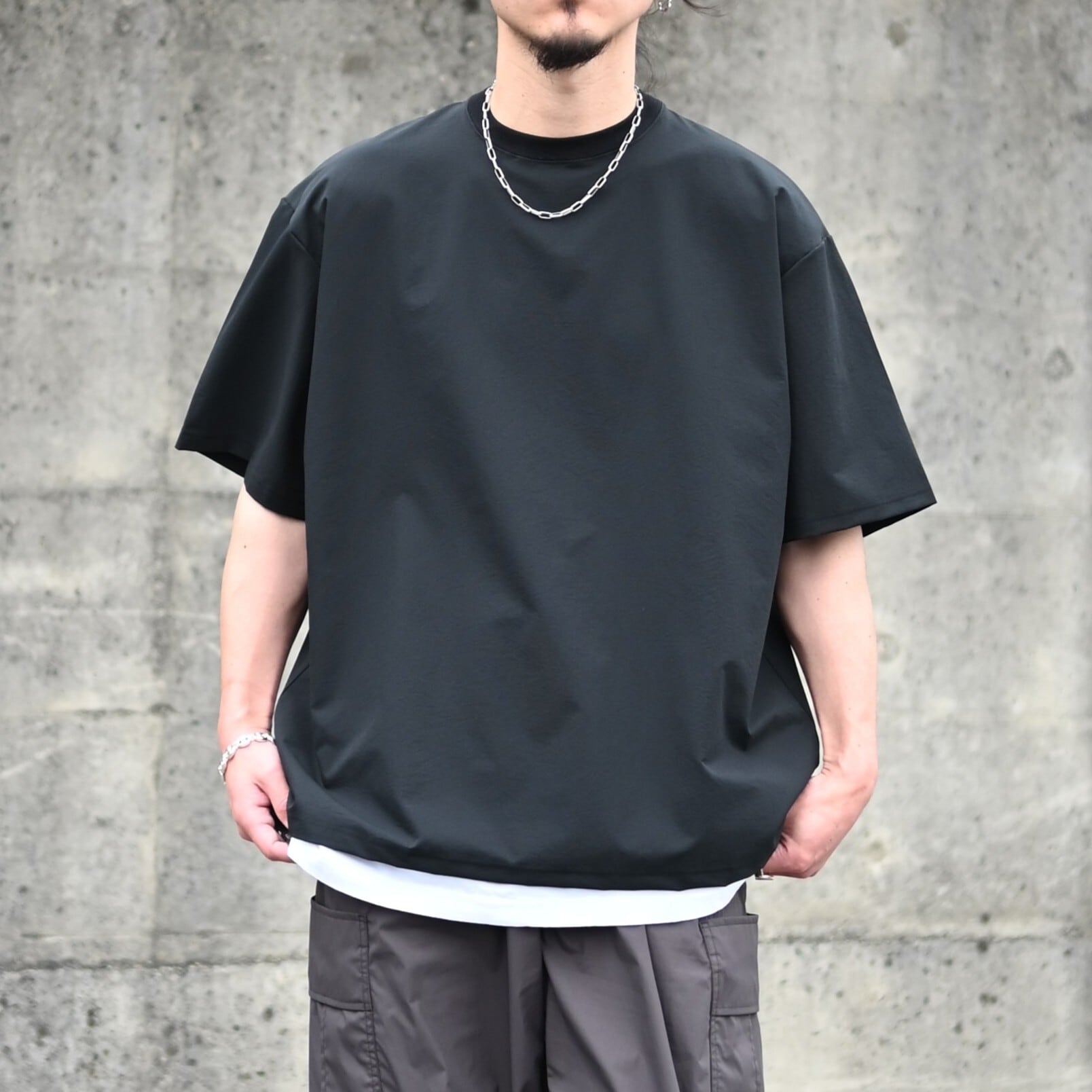 THE DAY / QUICK DRY STRETCH T-SHIRT | GANKO