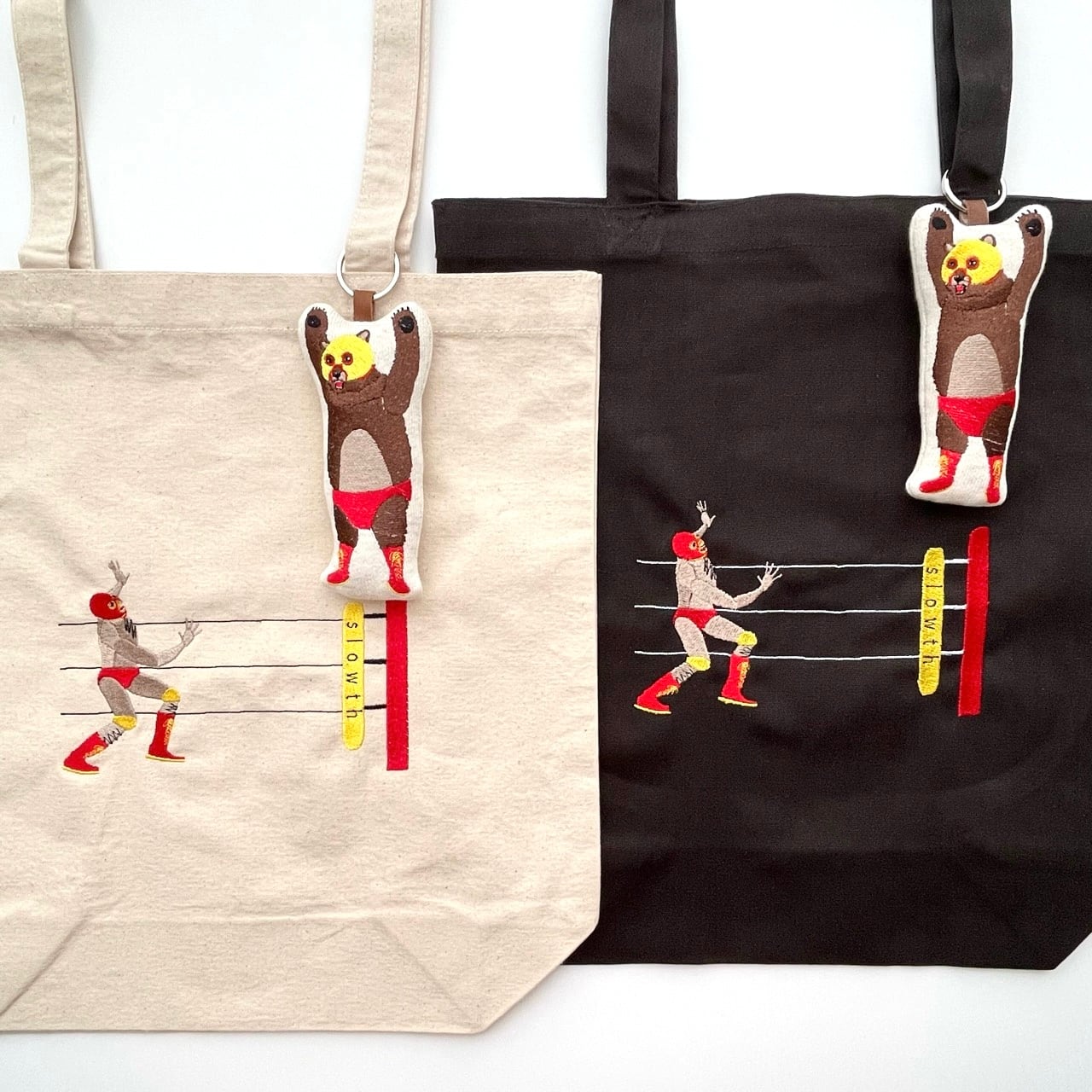 スピッツ　トートバッグ　キーホルダー キーホルダー付きトートバッグ | slowth