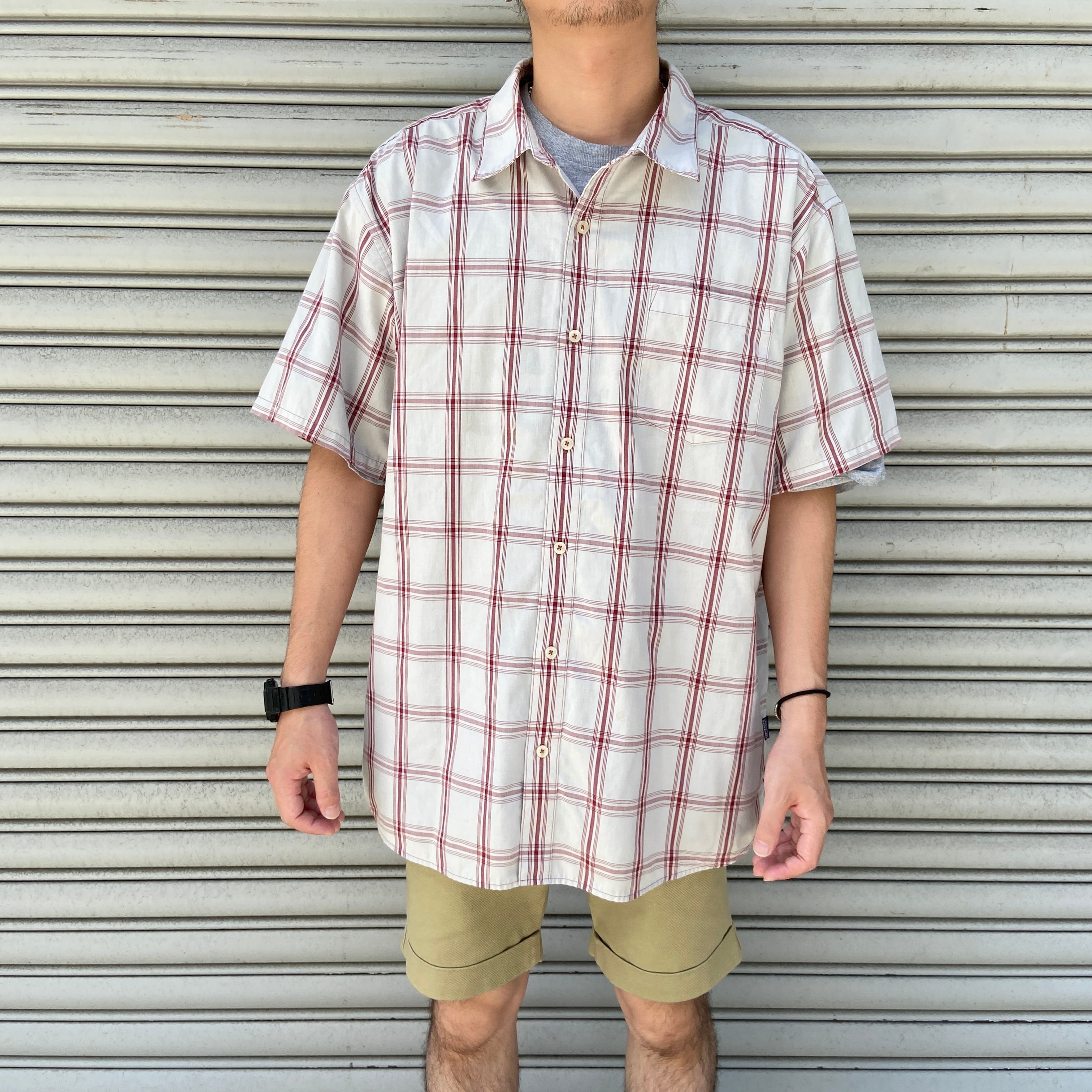 Patagonia Plaid Button Shirt XL パタゴニア