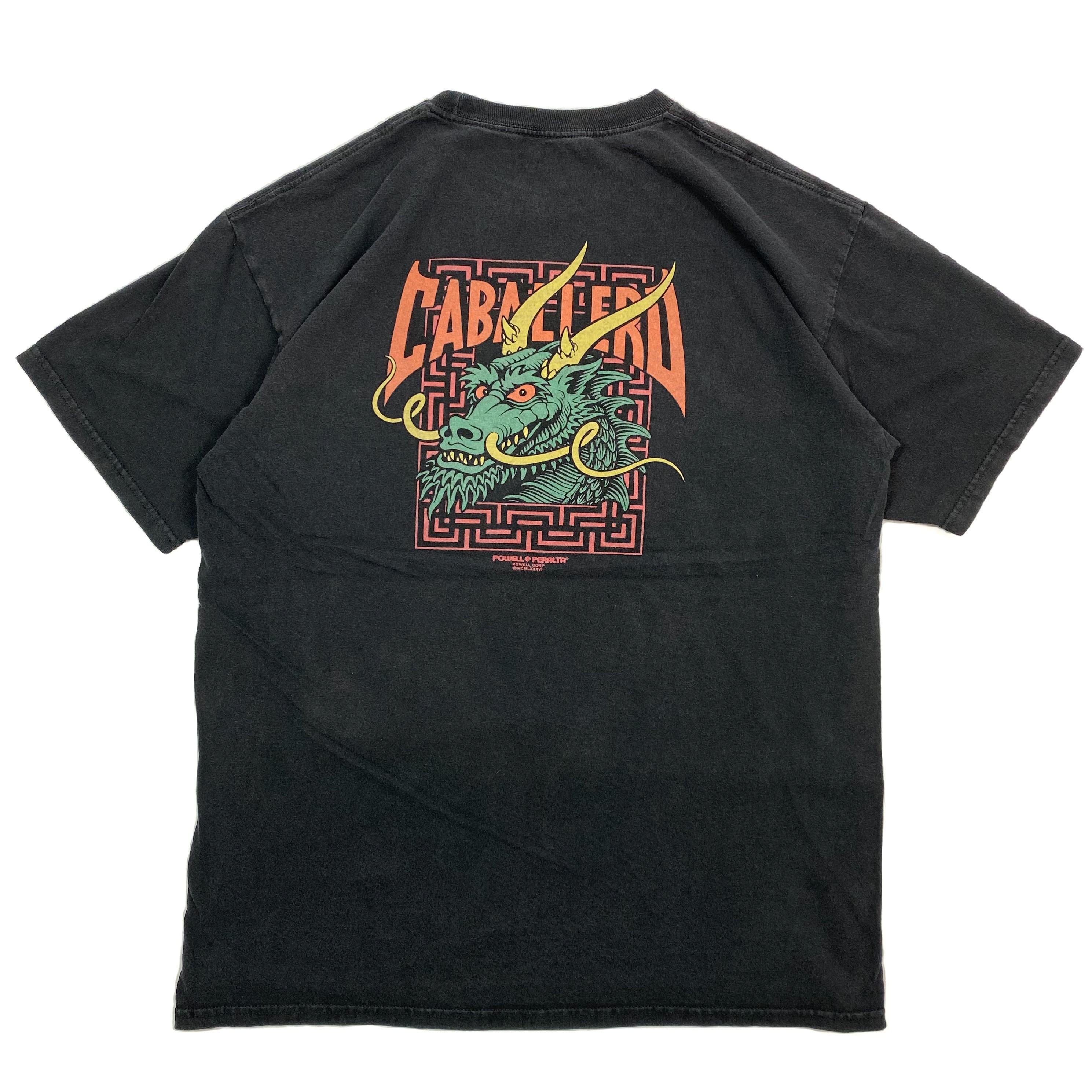 S 90s VANS キャバレロ CABALLERO Tシャツ グレー USA製