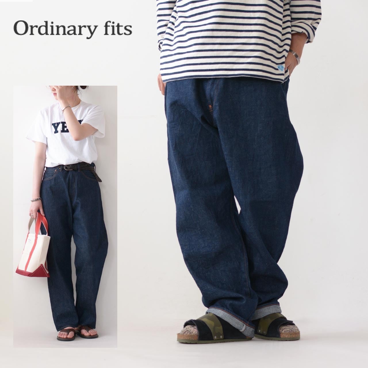 ORDINARY FITSファーマーズ5Pデニム