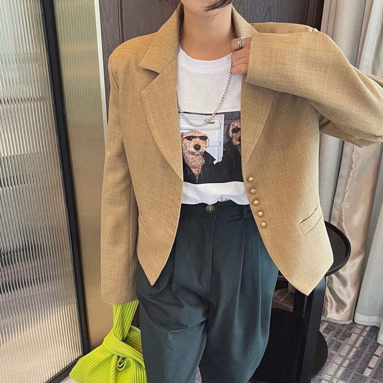 Double Button Jacket 00769