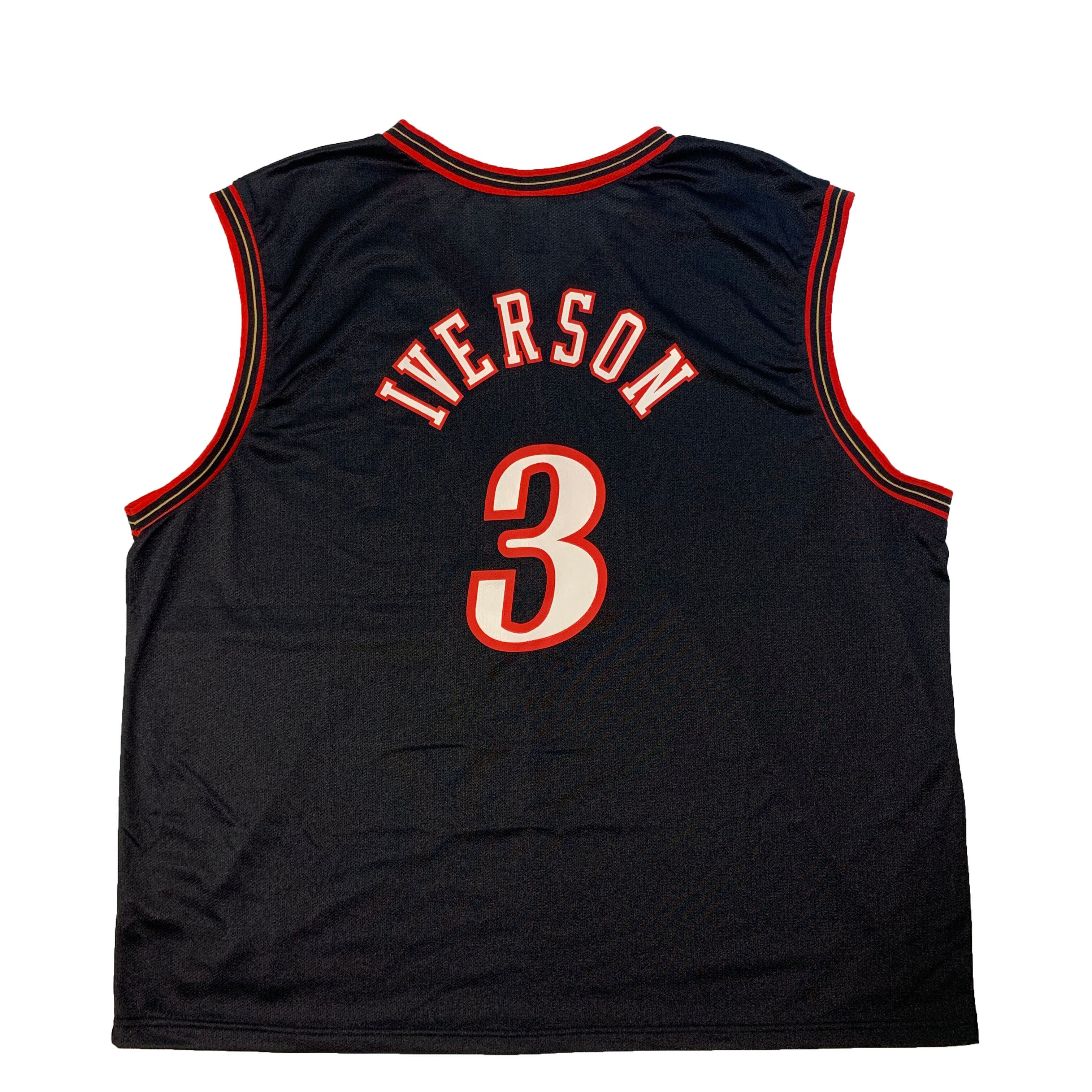 90S NBA Allen Iverson/アレン アイバーソン チャンピオン製 ユニフォーム NBA アイバーソン iverson champion