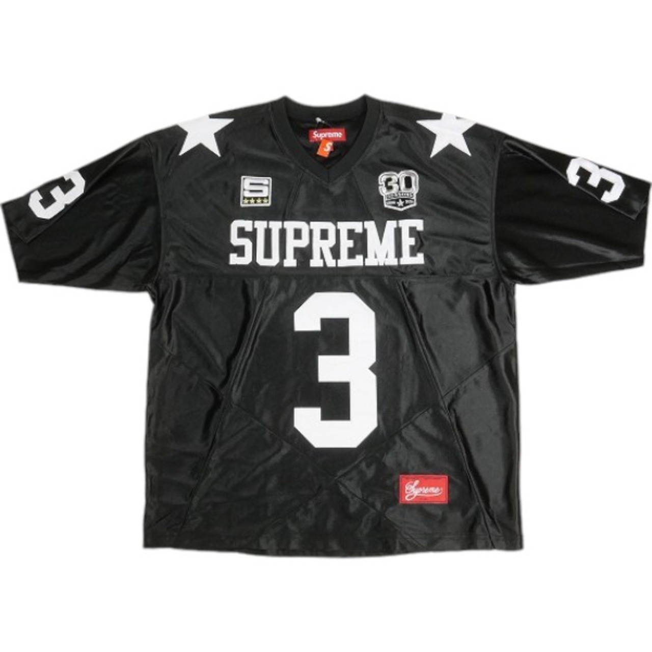 Size【M】 SUPREME シュプリーム 24AW Star Football Jersey Black 