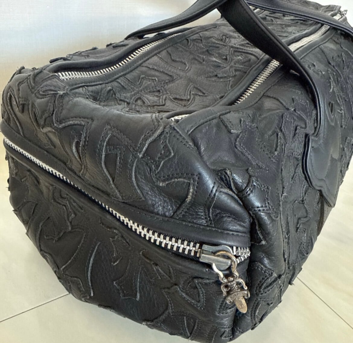 CHROME HEARTS クロムハーツ ダッフルバッグ ジムバッグ セメタリー
