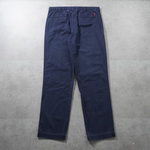 Polo by Ralph Lauren POLO CHINO "PRESTON PANT" navy W34L32相当 古着
