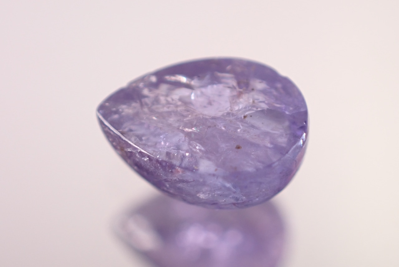 【原石セット】タンザナイト　0.72ct/2.37ct　[D3-408]