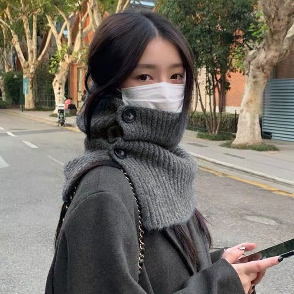ニットウォーマー レディース 秋冬 防寒 韓国 マフラー おしゃれ 大人 かわいい きれいめ 暖かい ネックウォーマー スヌード 大人可愛い 大人女子