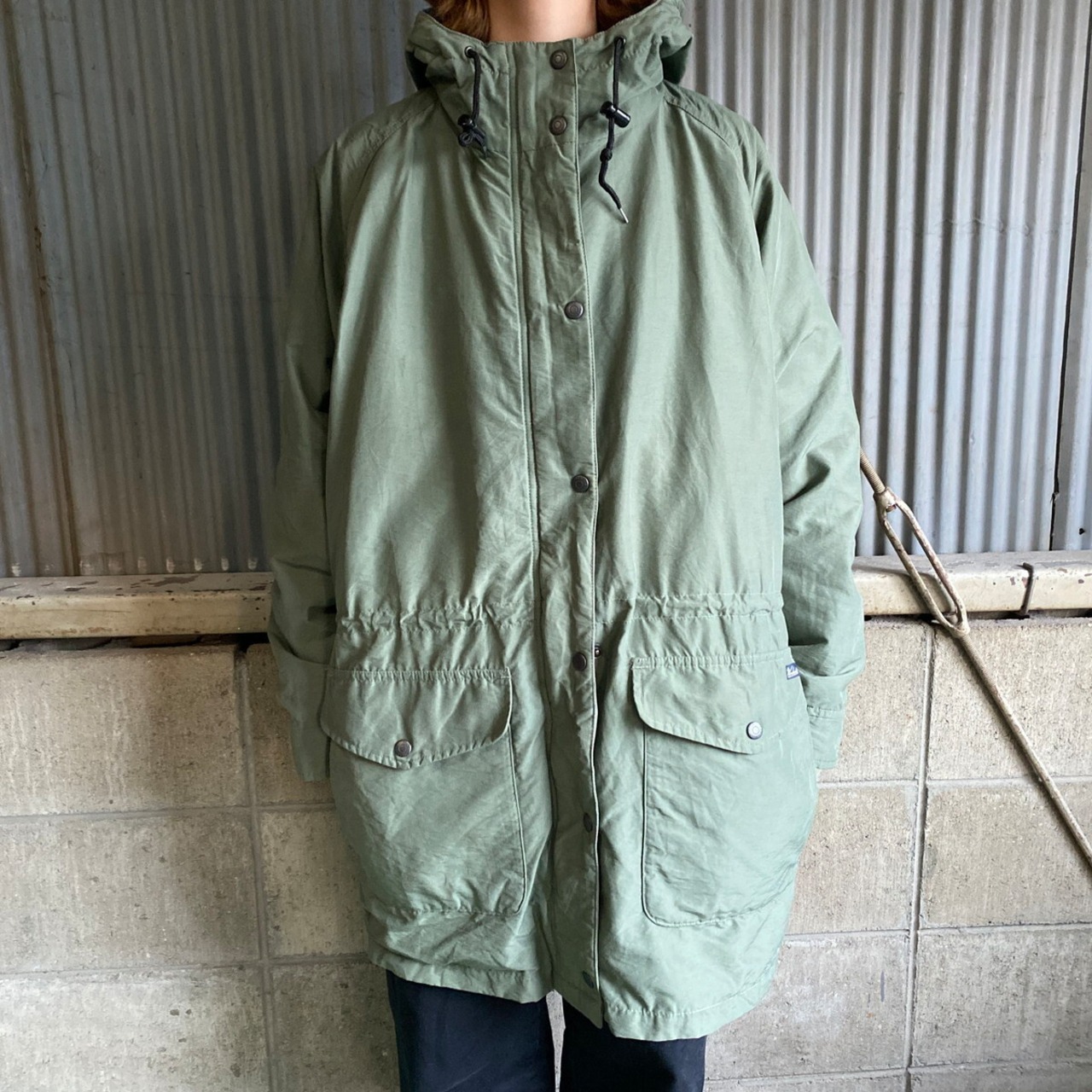 90年代 WOOLRICH ウールリッチマウンテンパーカー レディースL 古着 