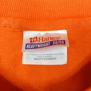 ディズニー　クルーネック　デザインTシャツ　ヘインズ　キャラクター刺繍