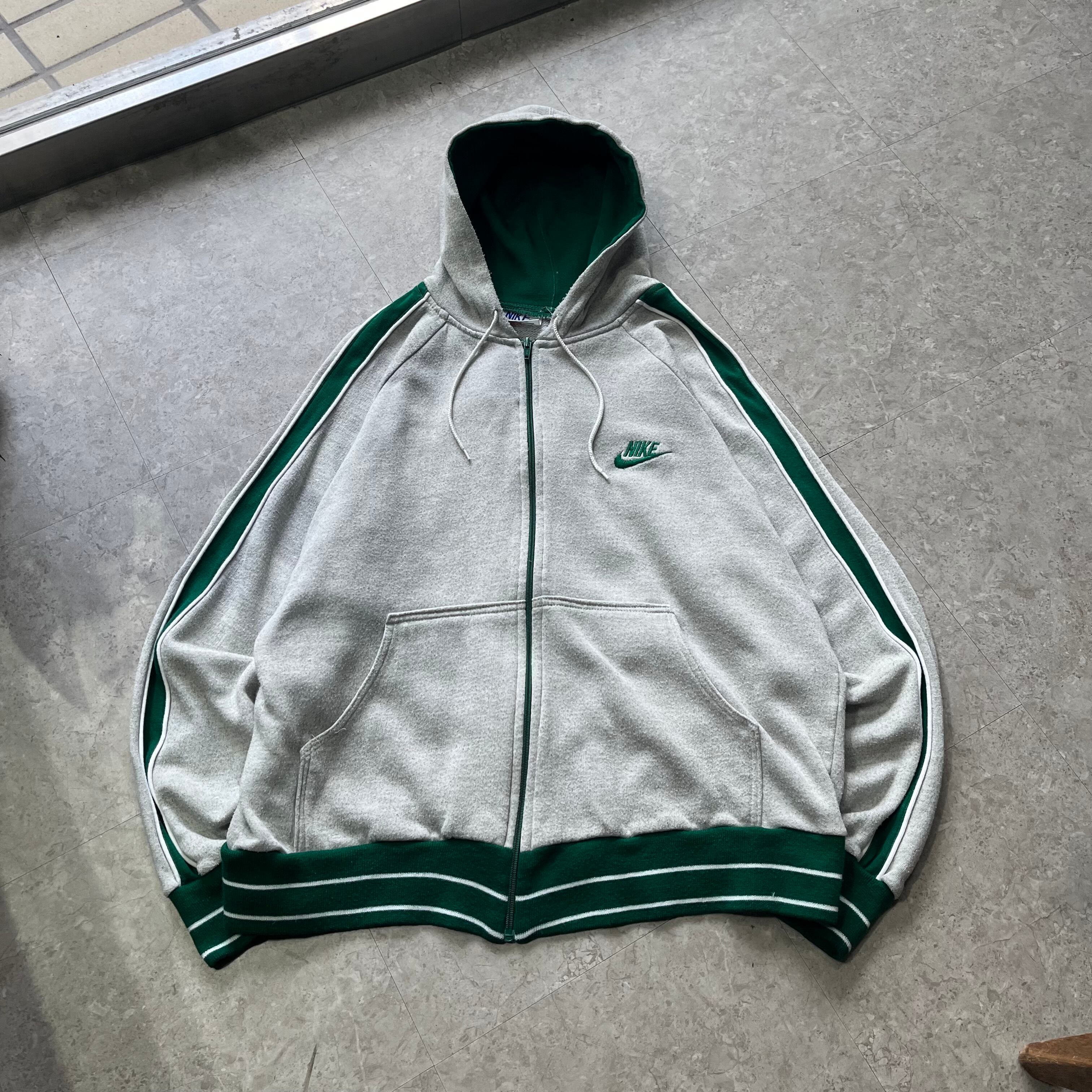 70s NIKE two-tone zip-up foodie【仙台店】
