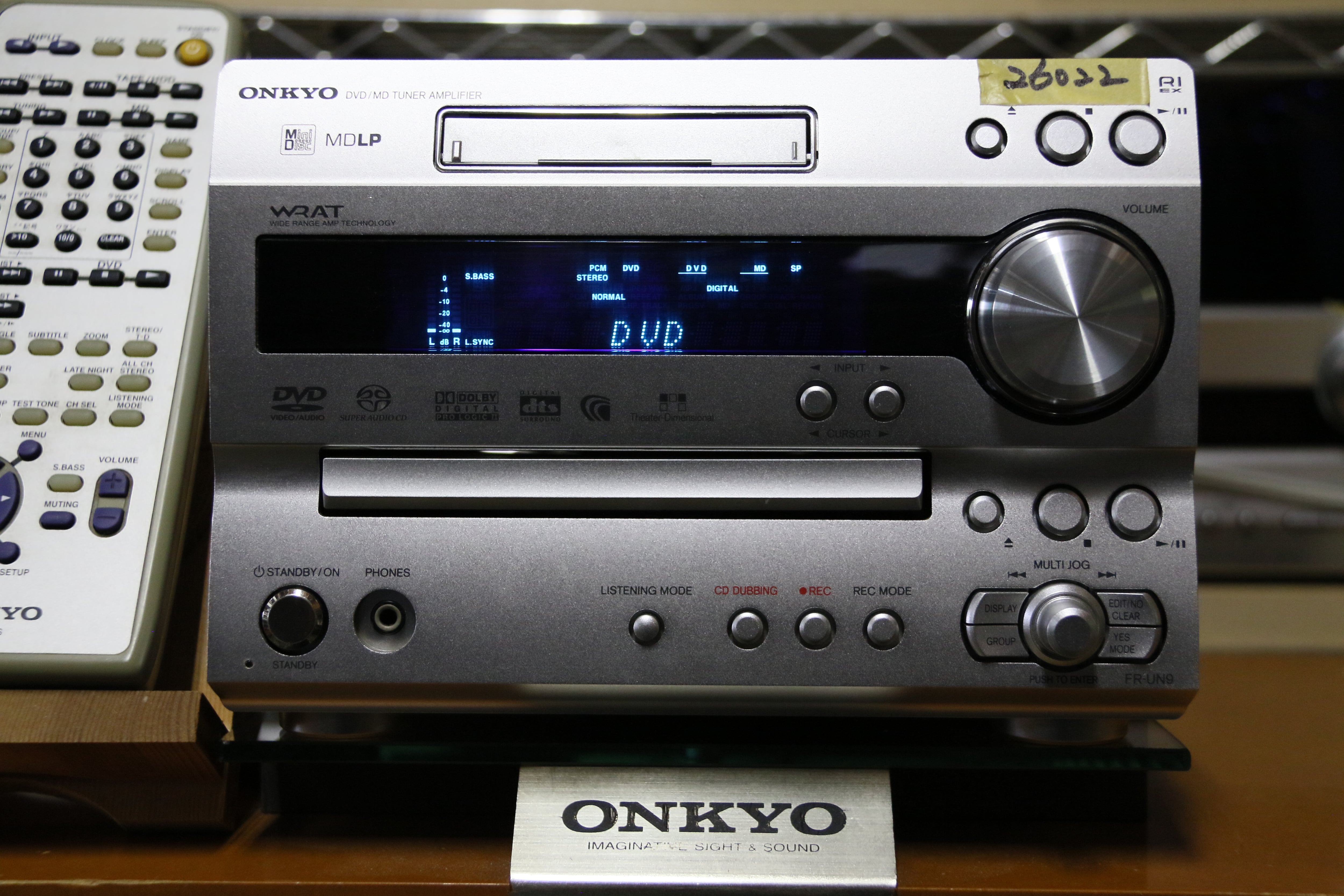 サラウンド搭載！上位機種！】ONKYO FR-UN9 ユニット単体 SACD/DVD/MD