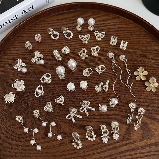 蚊取り線香型イヤリング｜ケコ ノンホール ピアス