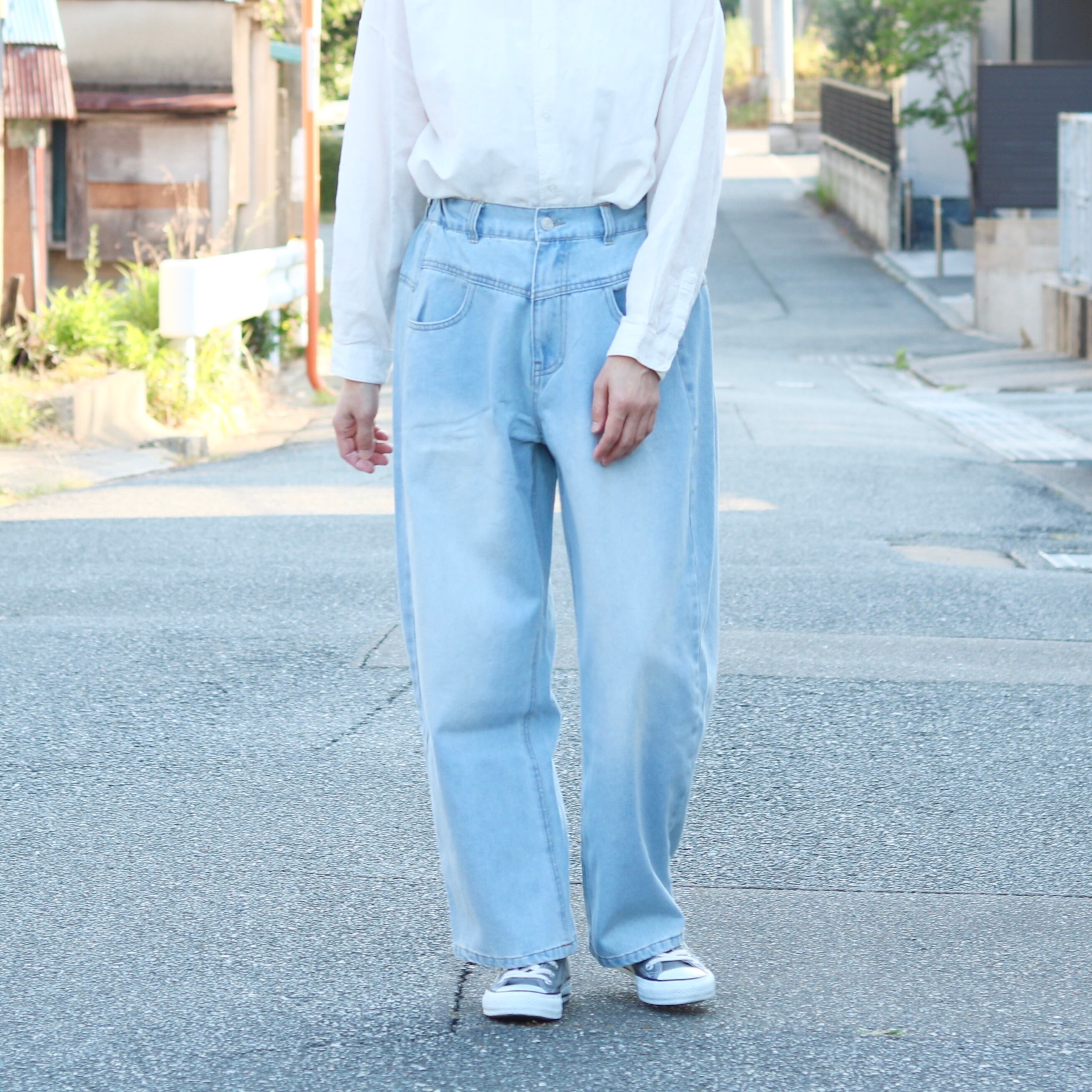 カーブデザイン デニムパンツ | Zakka so-la
