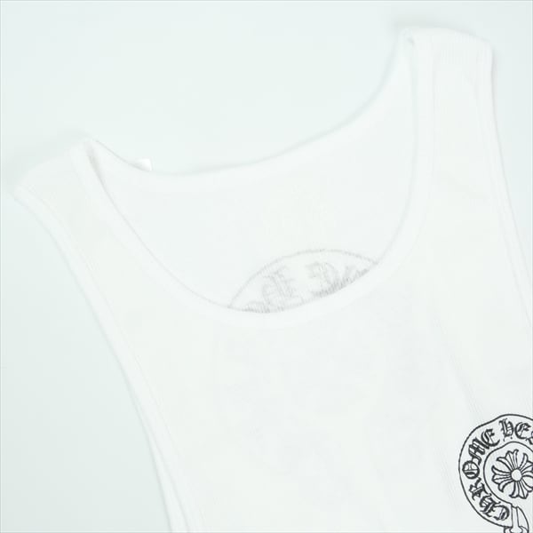 Size【M】 CHROME HEARTS クロム・ハーツ HORSESHOE RIB TANKTOP WHITE