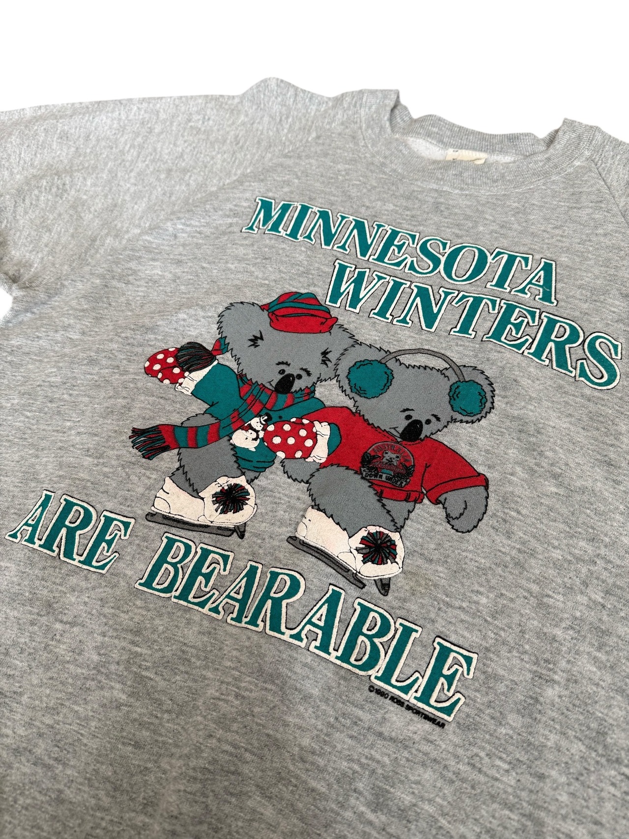 80's フルーツオブザルーム コアラプリント