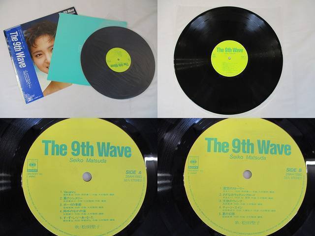 大阪超安い 松田聖子 『The 9th Wave 』 LP盤レコード - レコード