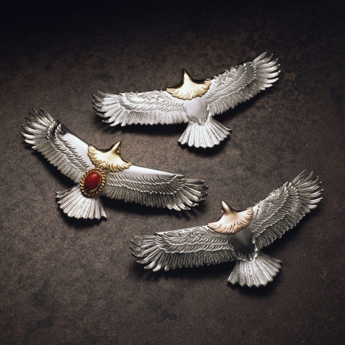 鷲見太郎 Pendant ペンダント】イーグルペンダント/K18YGヘッド/eg-03 