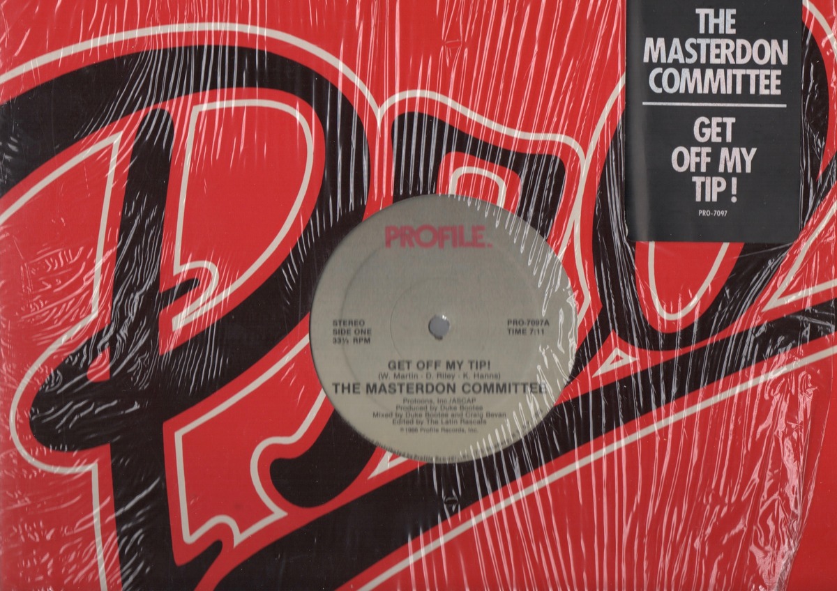 【12inch】The Masterdon Committee / Get Off My Tip! | COMPACT DISCO ASIA