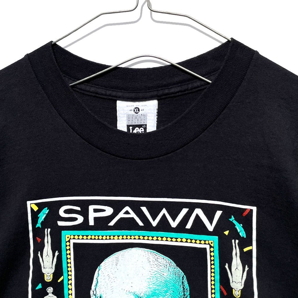 80s RAY TROLL SPAWN スカルTシャツ M ブラック USA製 90s USA製 RAY TROLL