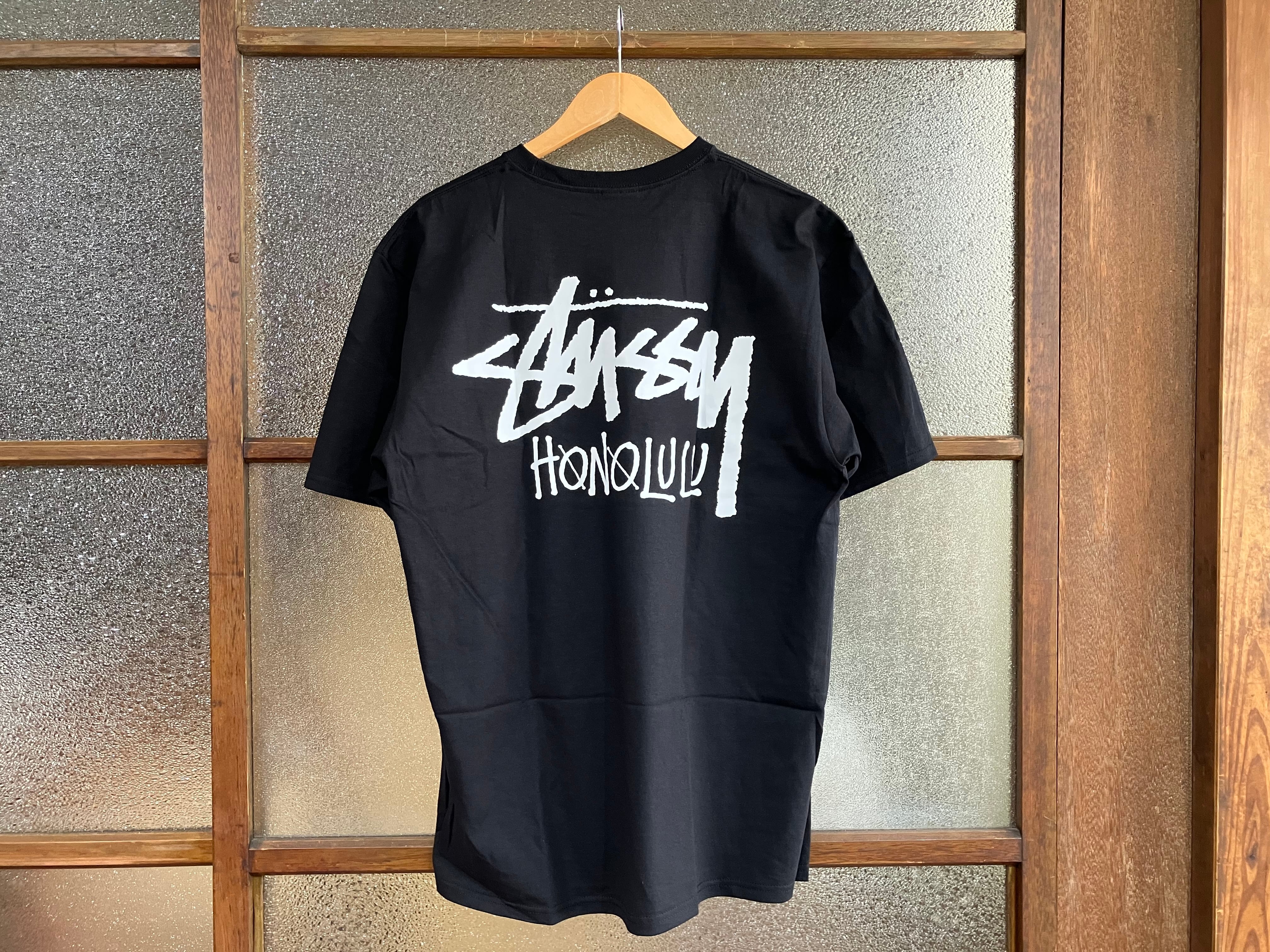 【ハワイ限定】stussy Honolulu Tシャツ　サイズS　黒