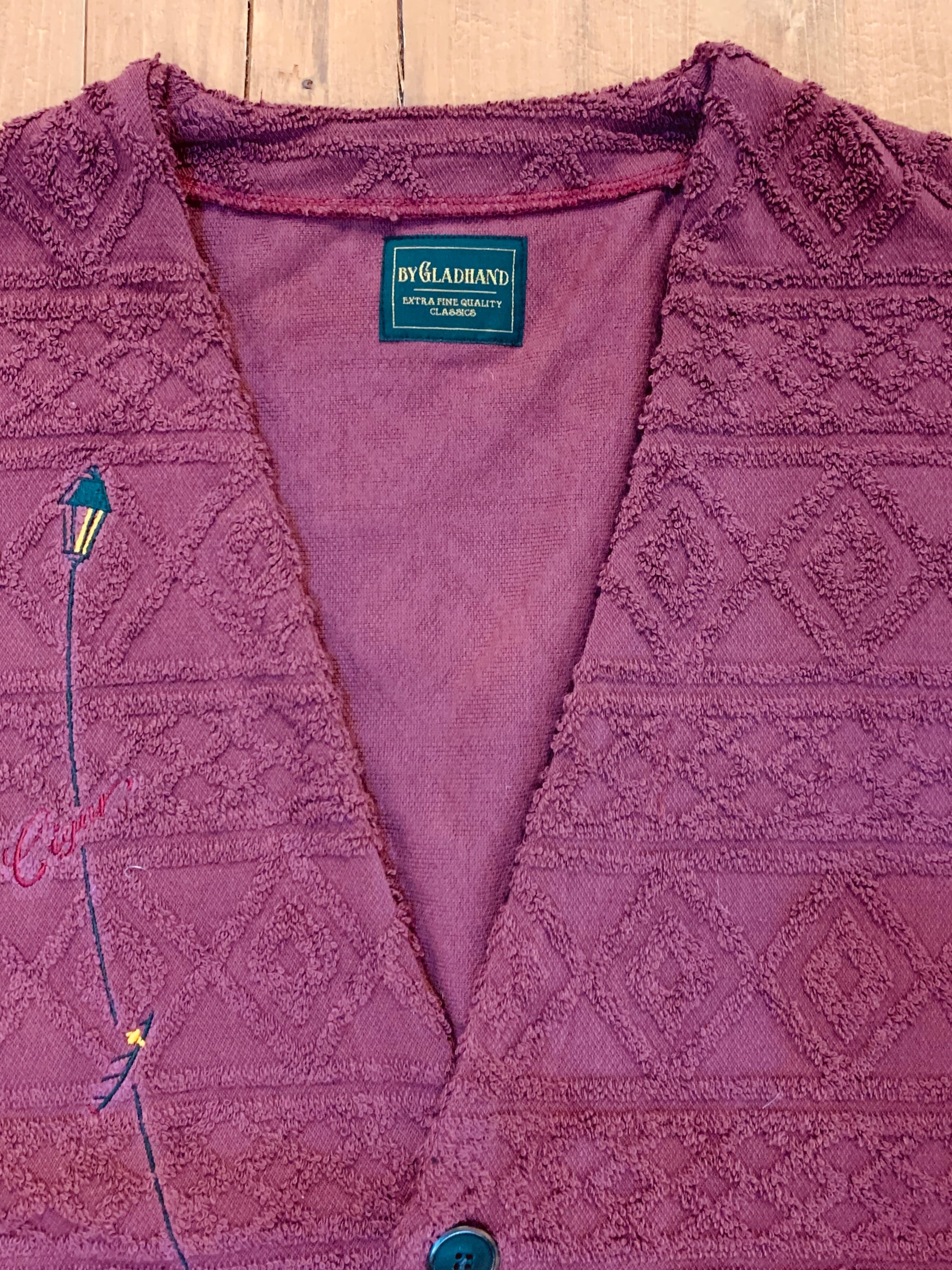 BY GLAD HAND】バイ グラッドハンド ISLAND - L/S CARDIGAN