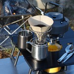KIKKERLAND Brass Collapsible Coffee Dripper/キッカーランド/コーヒードリッパー/ステンレススチール/折りたたみ式