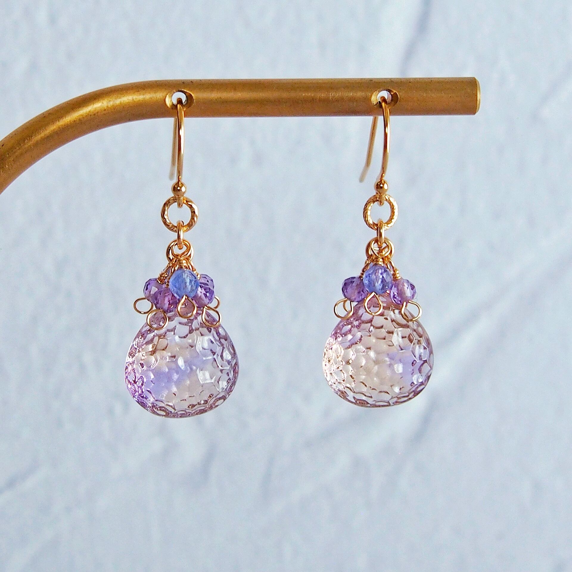 アメトリンピアス ハニカム マロンシェイプ S 14kgf