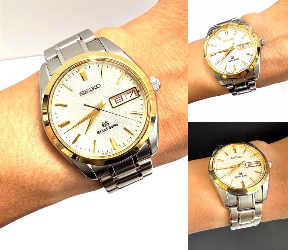 GRAND SEIKO グランドセイコー GS SBGT038 K18 金無垢ベゼル アラビア