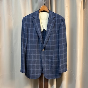 BARNEYS NEW YORK 三者混 CHECK JACKET《50》