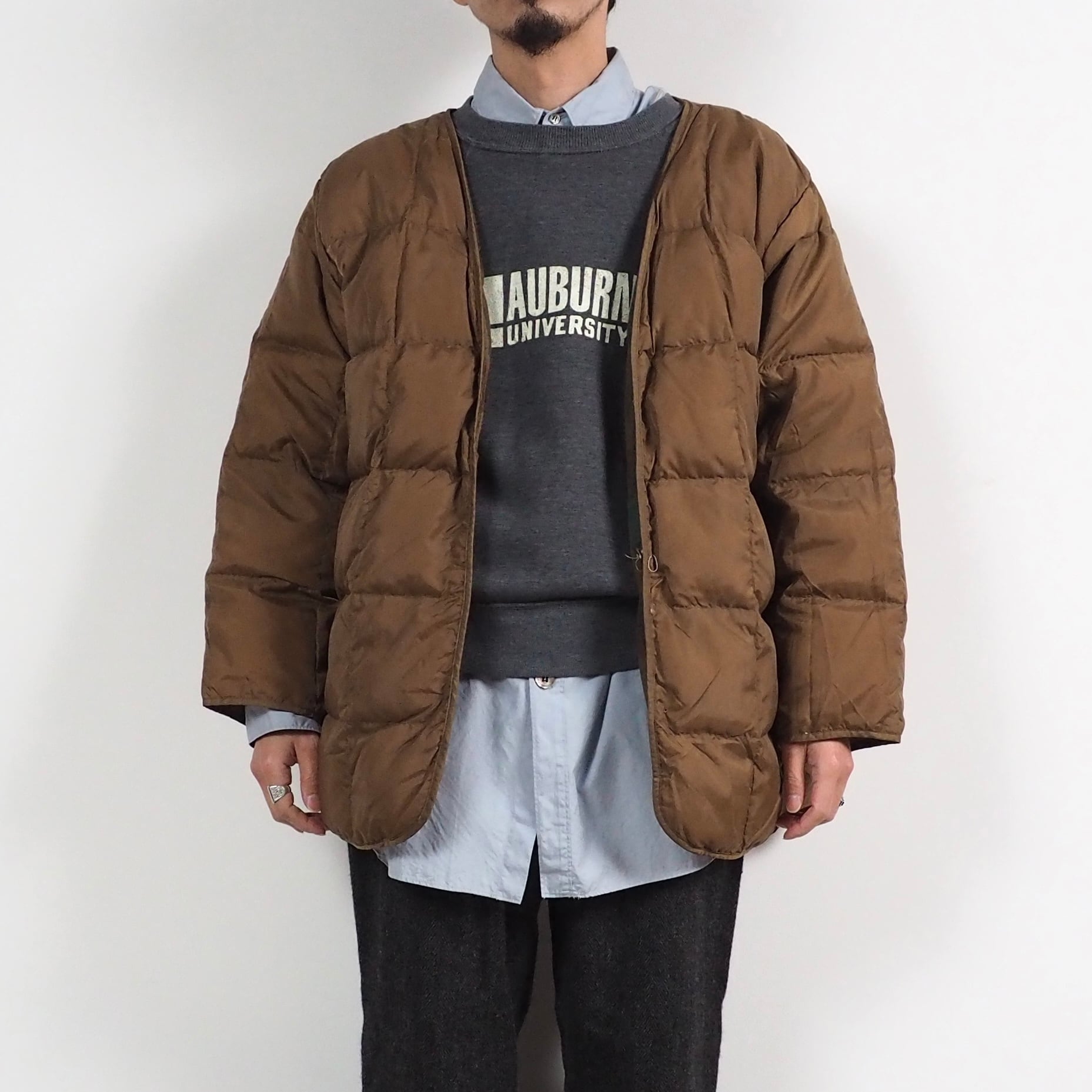 Eddie Bauer detachable goose down lined hunting jacket M 90s