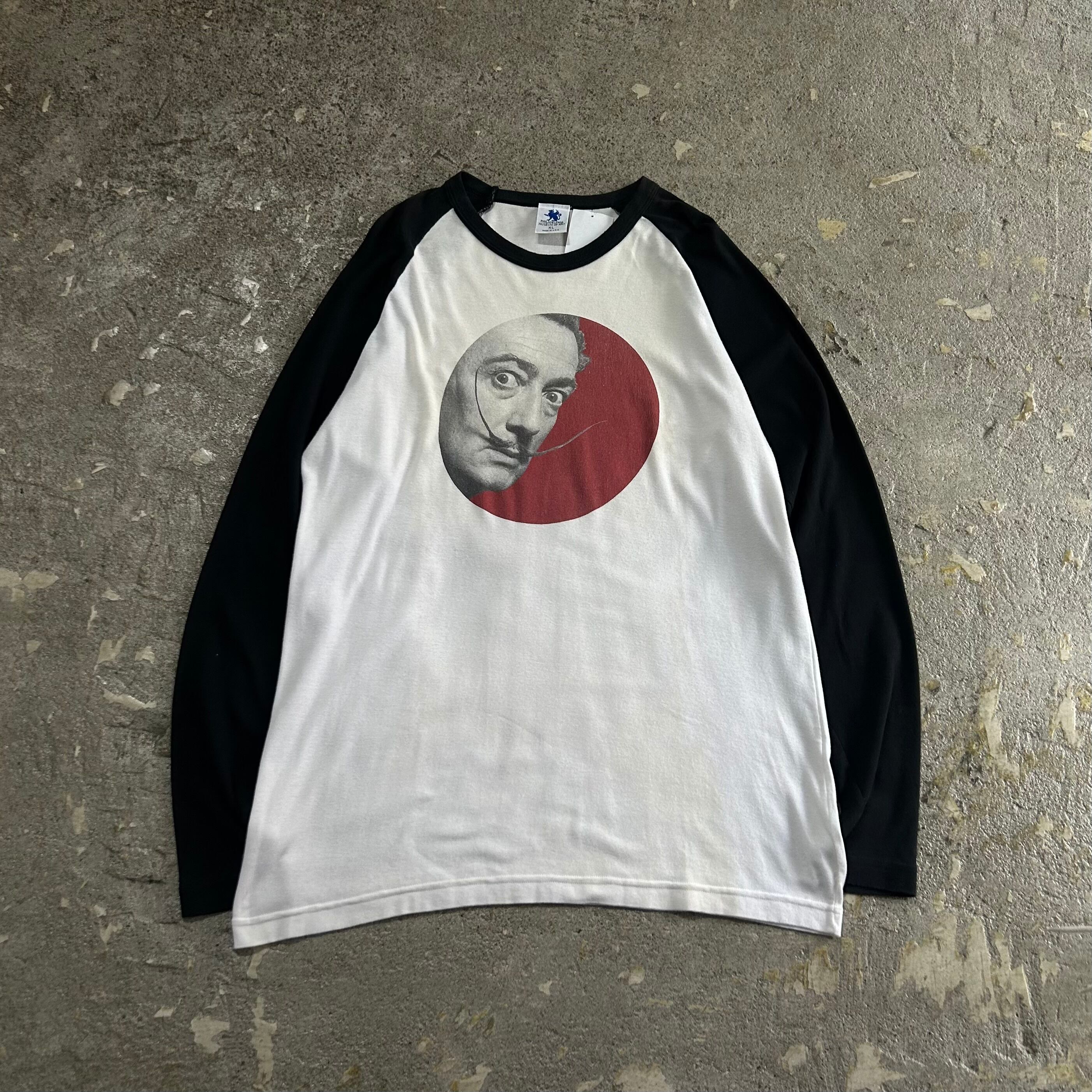00s Salvador Dali raglan T-shirt【仙台店】