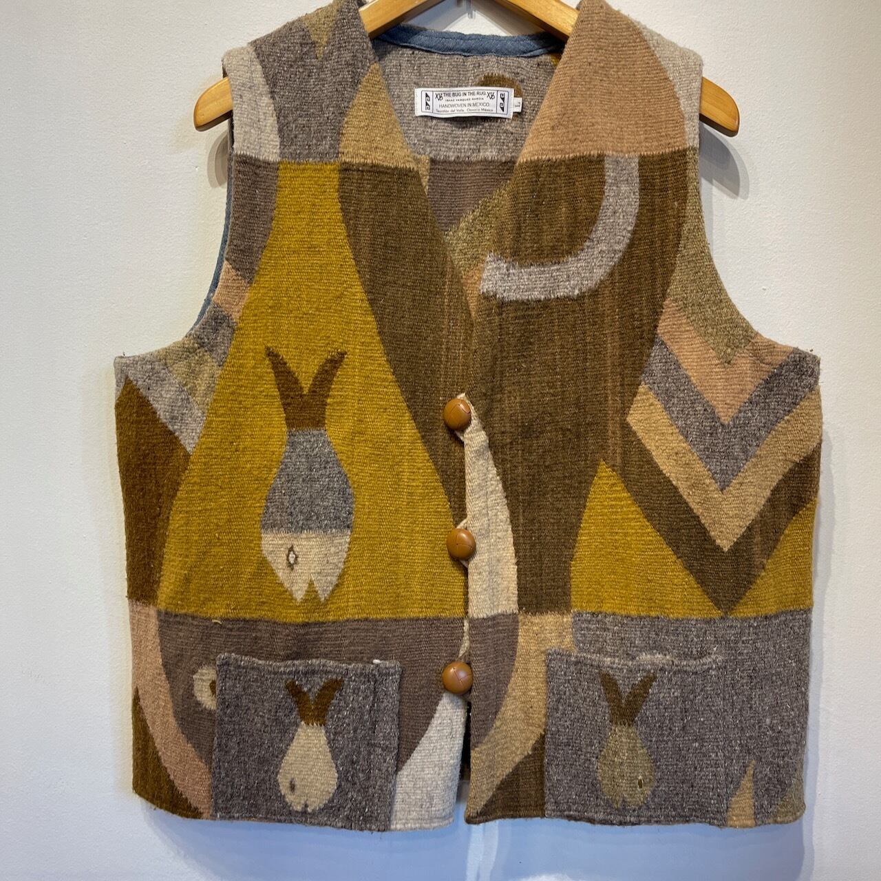 オアハカ ラグ ベスト OAXACA RUG VEST ベージュ | agro-vet.hr