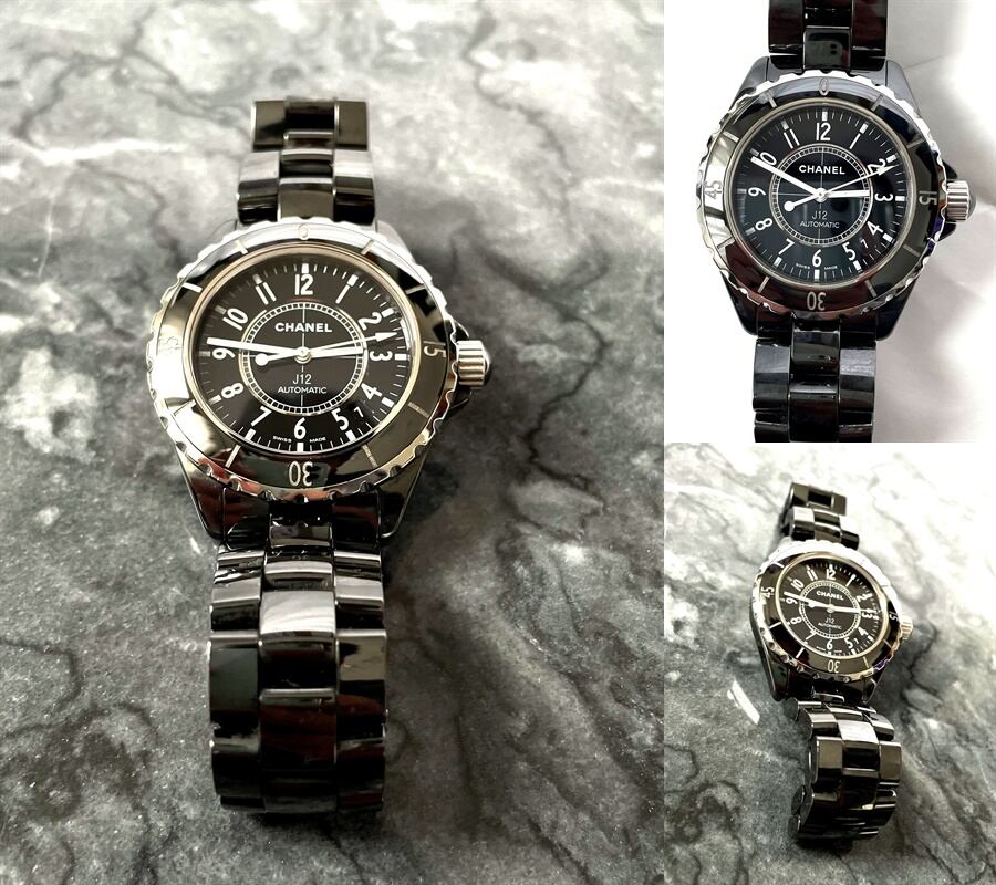 CHANEL シャネル J12 キャリバー 38MM メンズ ブラックセラミック
