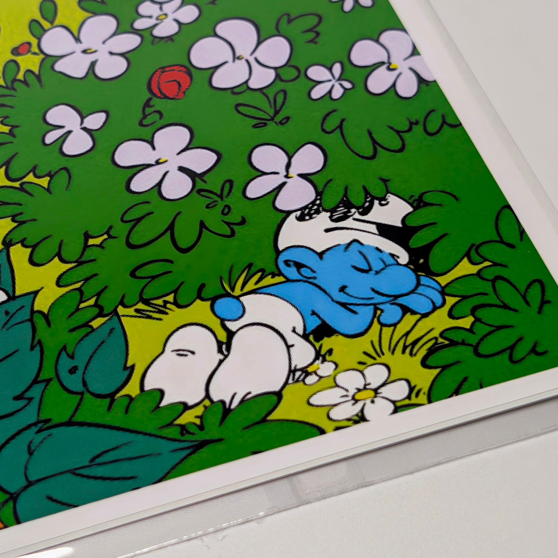 ♫ちょうどいいB4ポスター♫【 Smurf ( スマーフ）】スマーフ村 / スマーフェット〚アメリカン雑貨 アメトイ〛