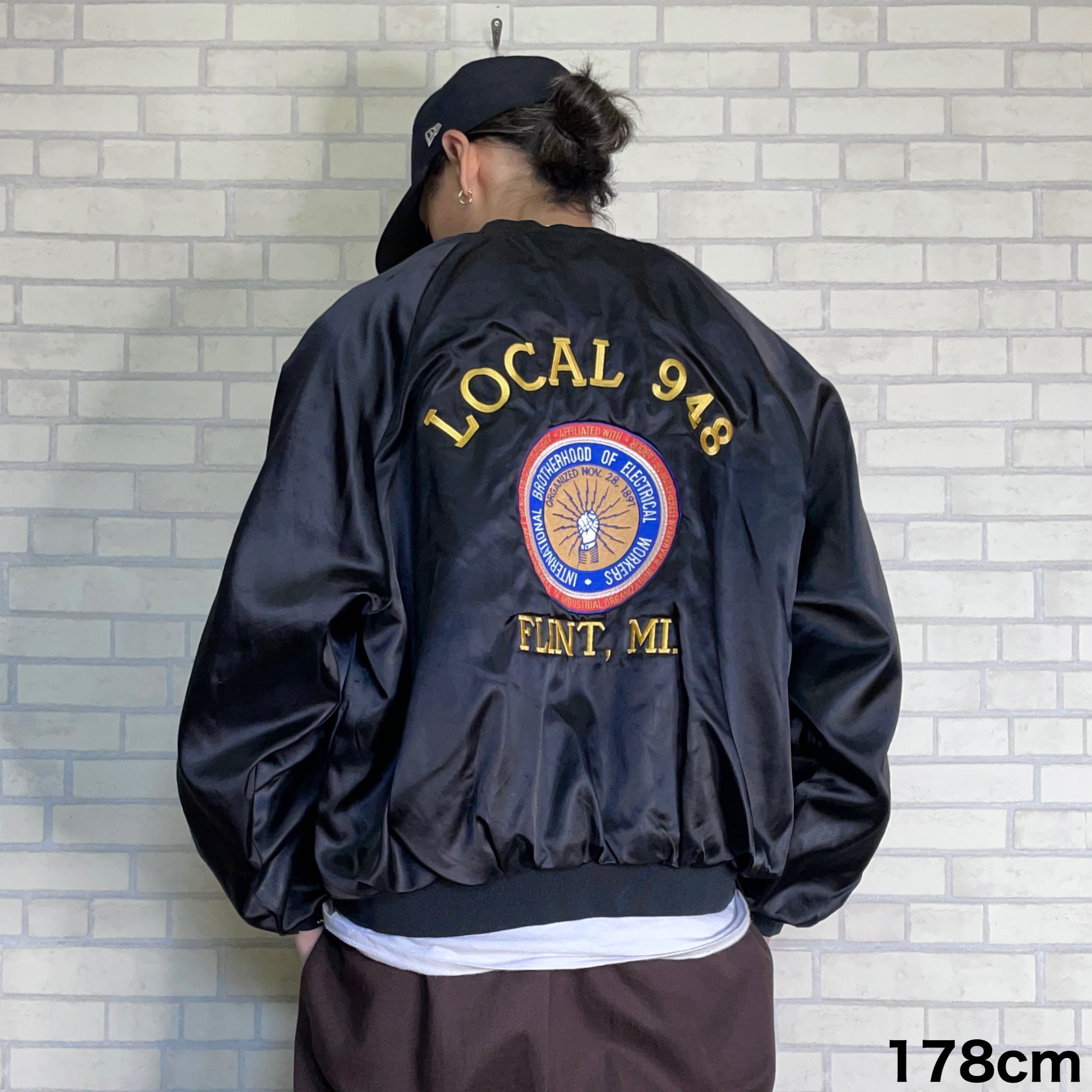 replaceone/スタジャン/XL/-- Made in USA 】King Louie ベースボール 