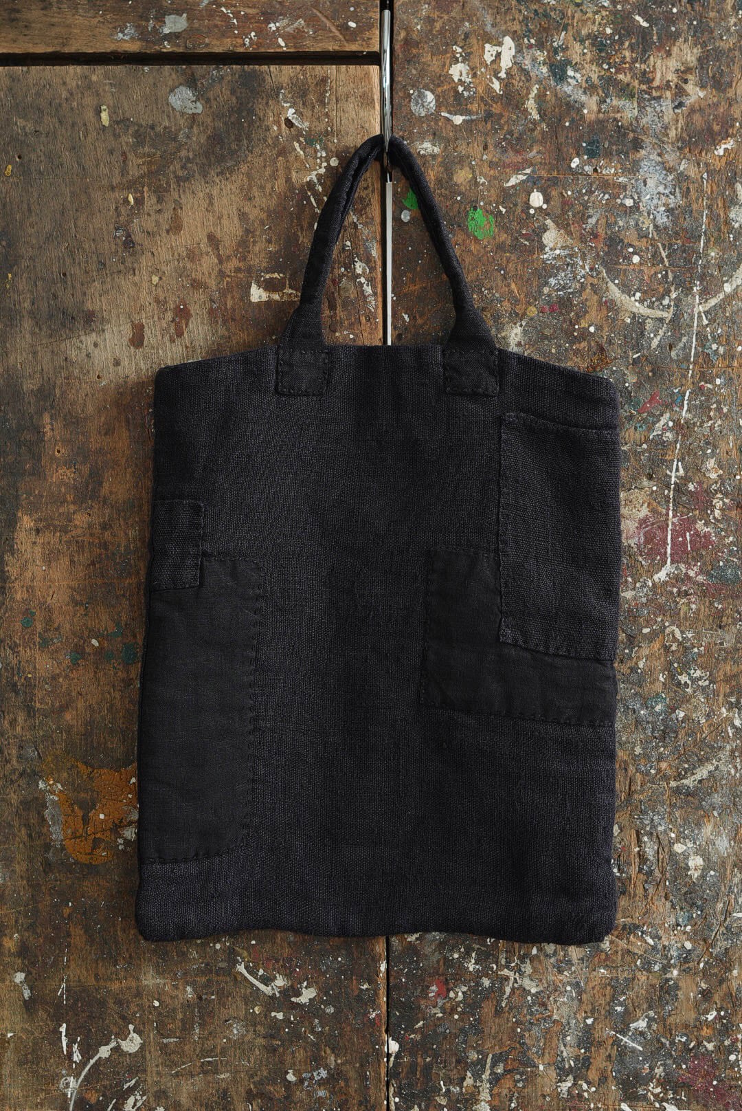 YVES ANDRIEUX - HAND PATCH TOTE (BLACK)
