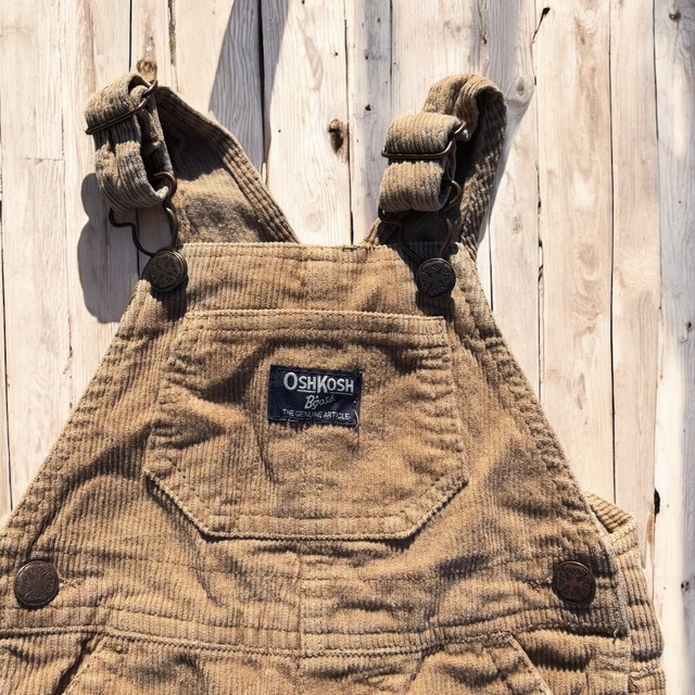 【KIDS】OshKosh corduroy overall size:12month