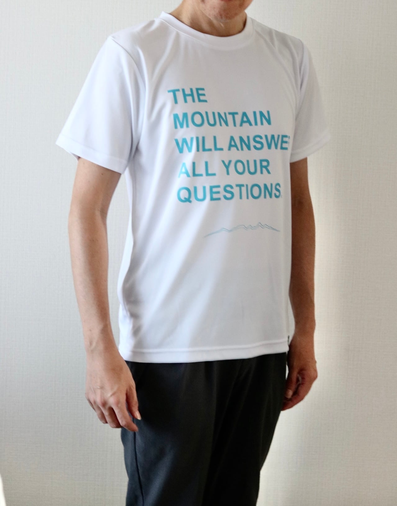 MOUNTAIN ANSWER Tee 吸水速乾 ドライ 登山 Tシャツ | and tentoten