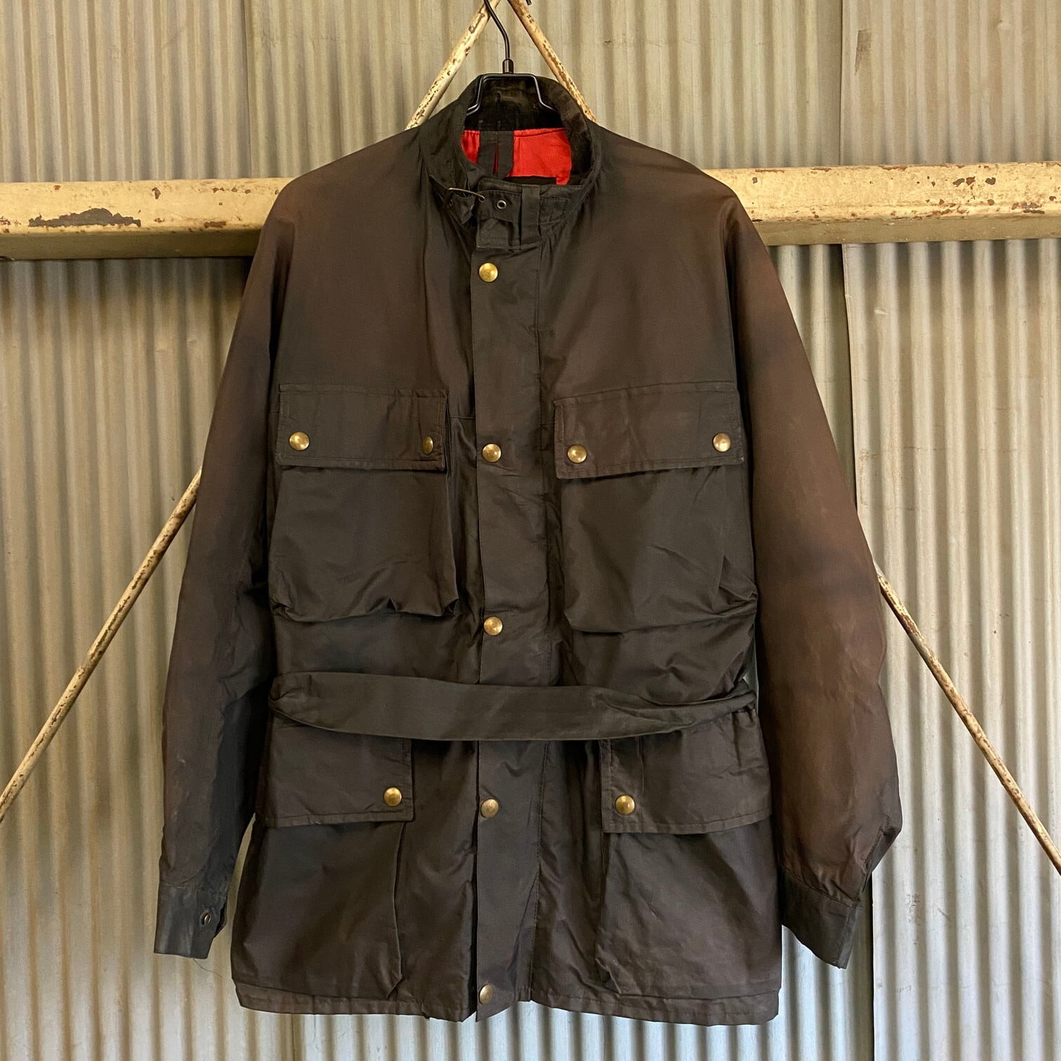 英国製 60年代 バイクタグ Belstaff ベルスタッフ トライアルマスター