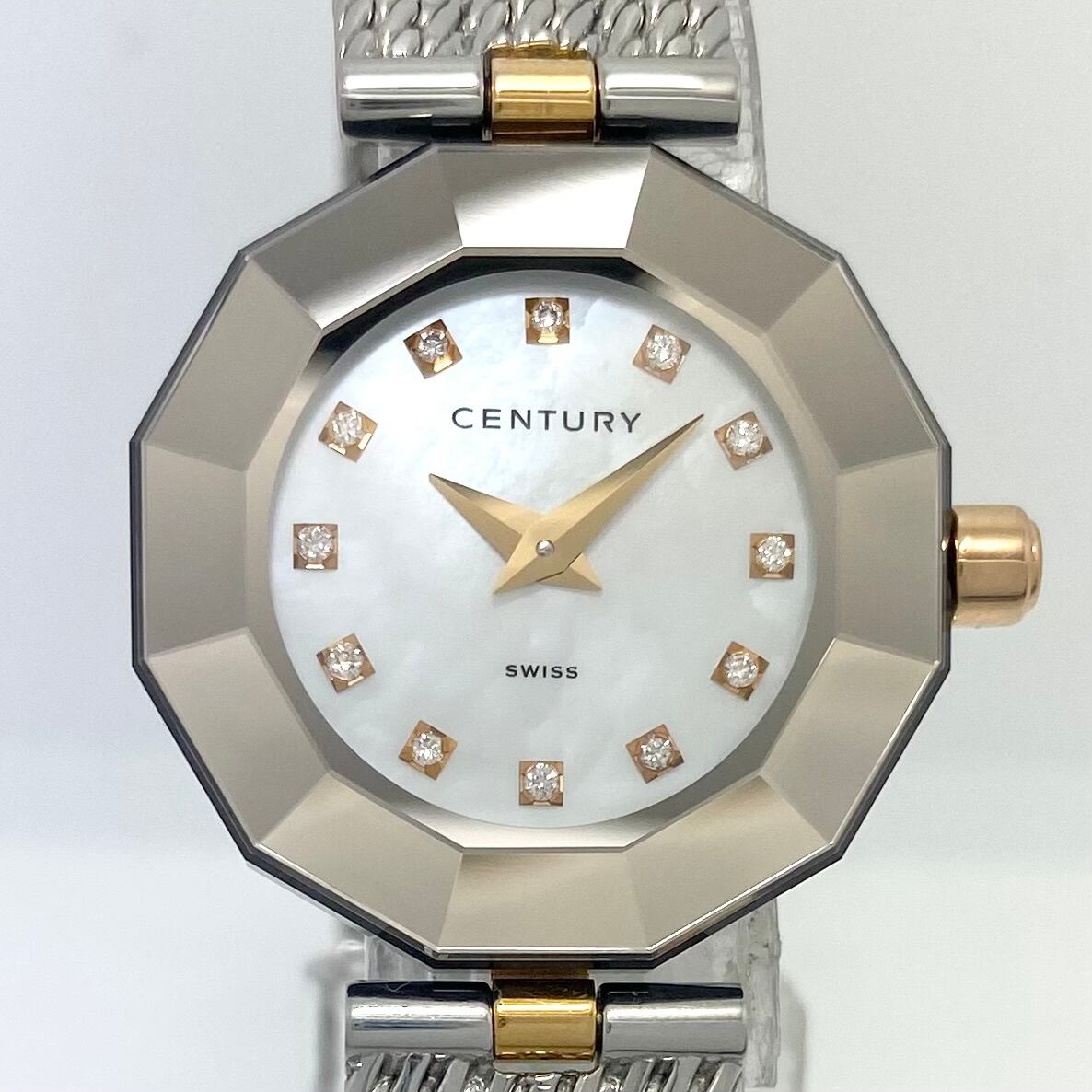 美品】腕時計 レディース センチュリー CENTURY タイムジェム プライム