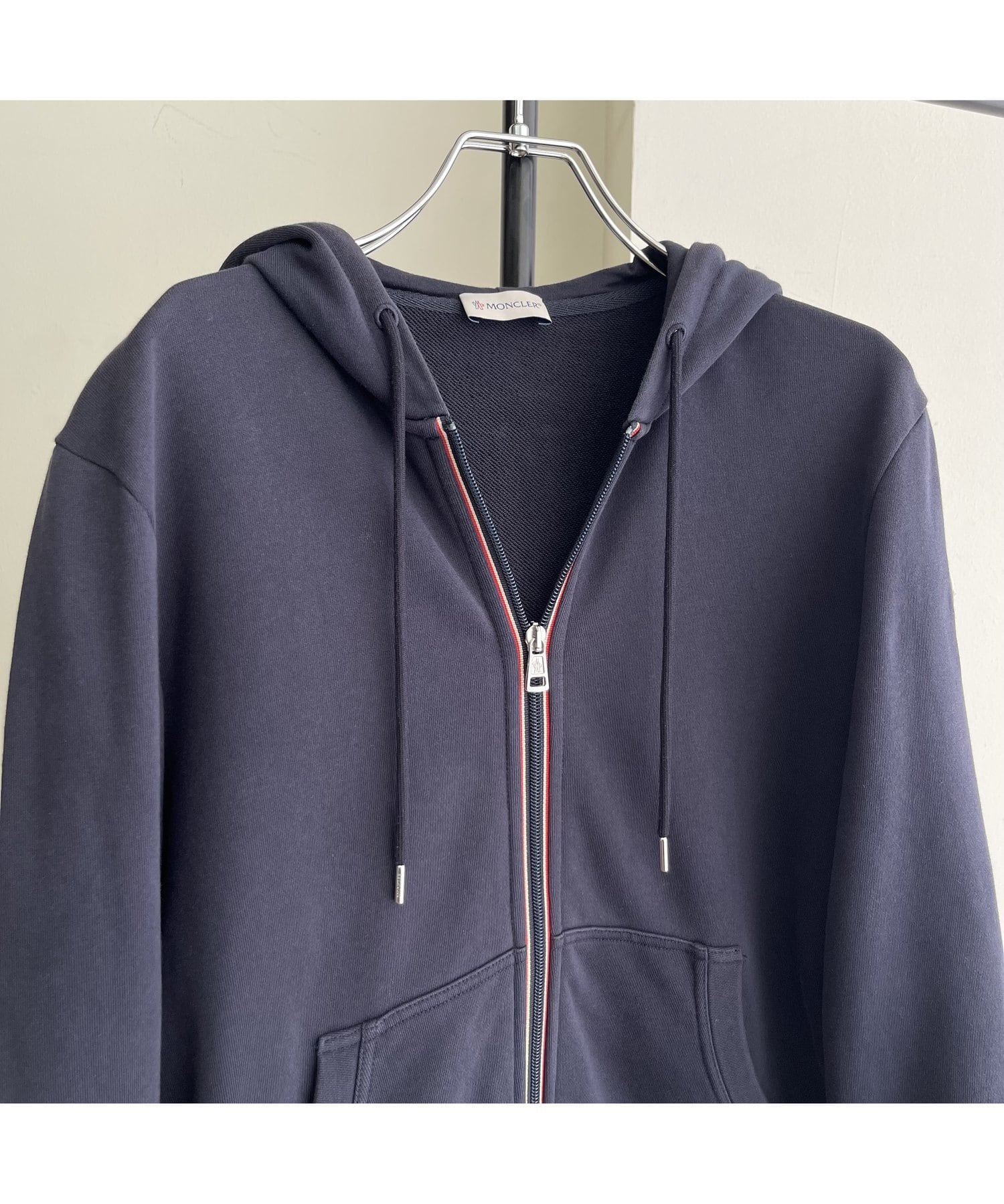 MONCLER MAGLIA CARDIGAN ダブルジップパーカー ネイビー メンズM