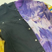 【sleevekimonojk43】着物デニムジャケットSLEEVE KIMONO DENIM JACKET